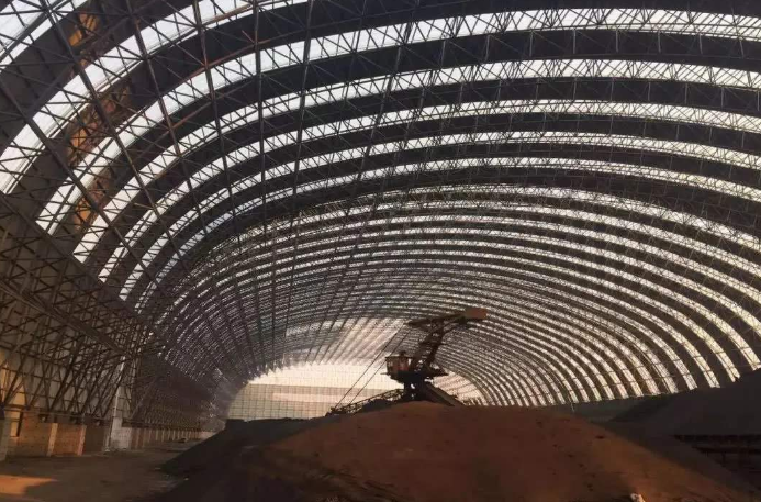 汕尾概述原料场封闭技术的特点和类型